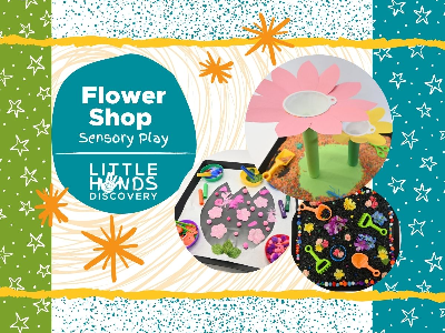 Kidcreate Studio - Eden Prairie. Flower Shop Sensory Play (12 months -6 Years)