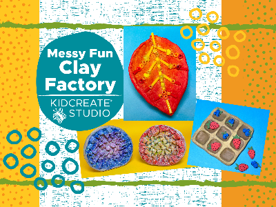 Messy Fun Clay Factory Camp (4-12 yrs)