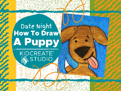  Date Night - How to Draw a Puppy Workshop (4-12 Years)